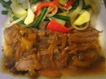 Brisket at Imperial Market & Deli in Phoenix Arizona