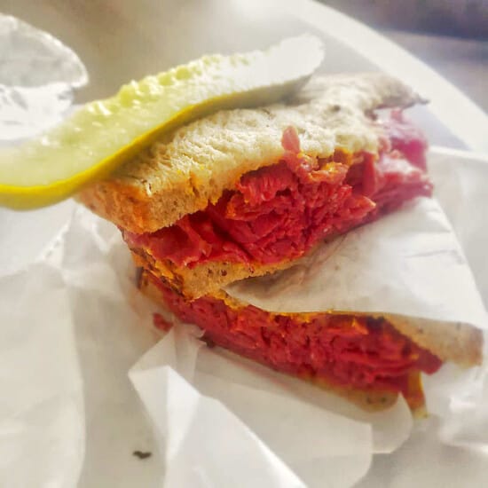 Imperial Market & Deli Corned Beef Sandwich