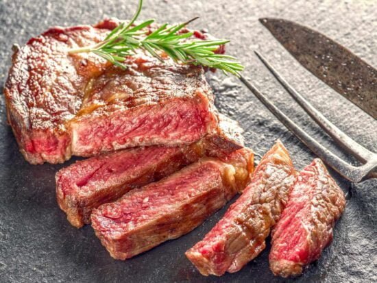 Juicy Ribeye Steak - American Cuisine